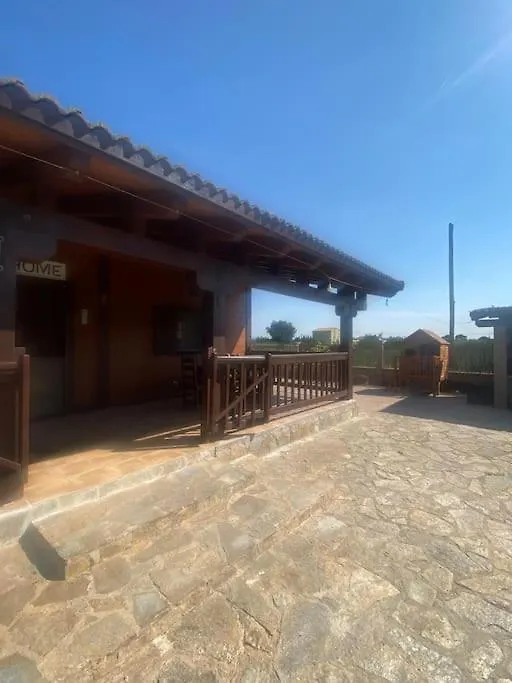 Vila Casa De Madera Con Piscina En Cambrils Tarragona Španělsko