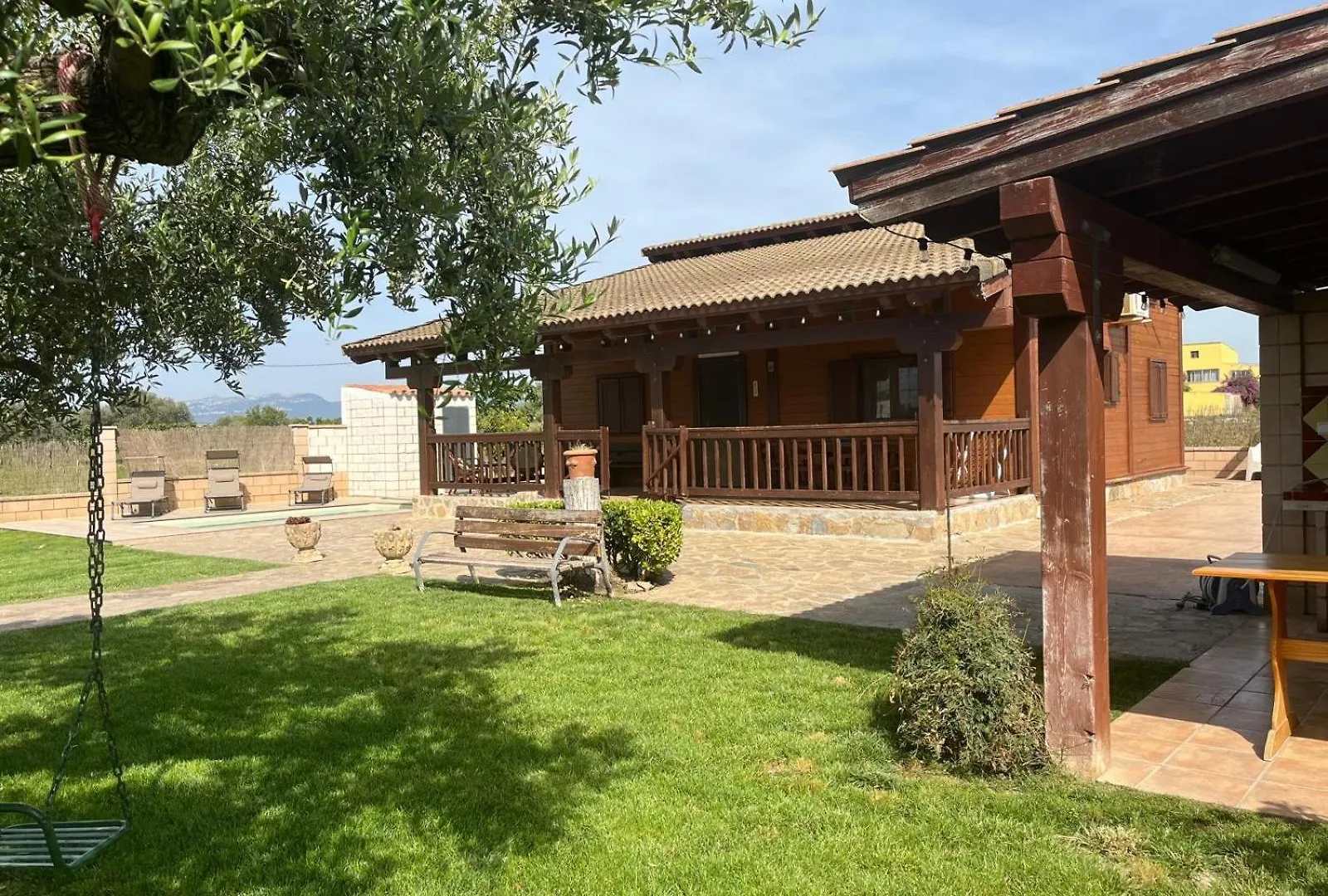 Vila Casa De Madera Con Piscina En Cambrils Tarragona